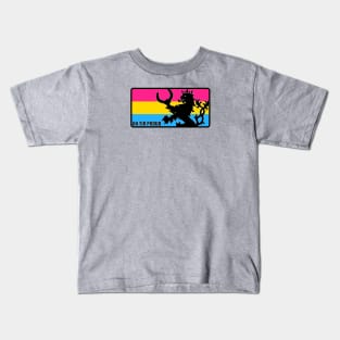 An Tir Pride - Pansexual - Oblong Kids T-Shirt